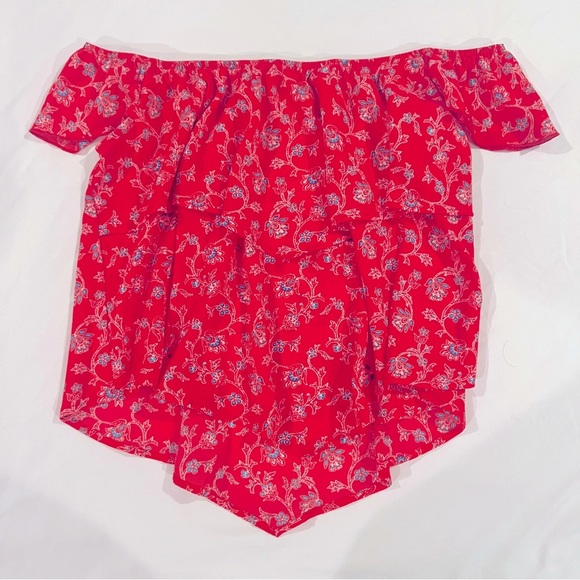 Pink flowy floral top Mimi Chica from Nordstrom - Picture 2 of 3